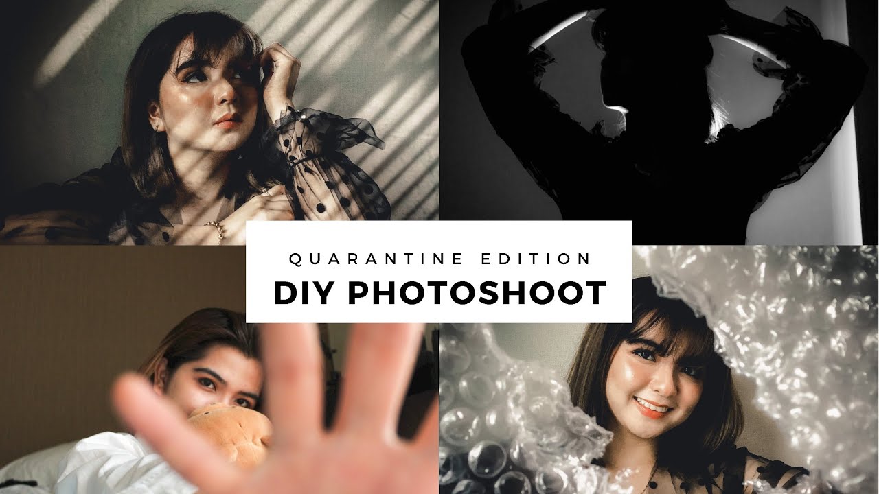 DIY Photoshoot Ideas at Home