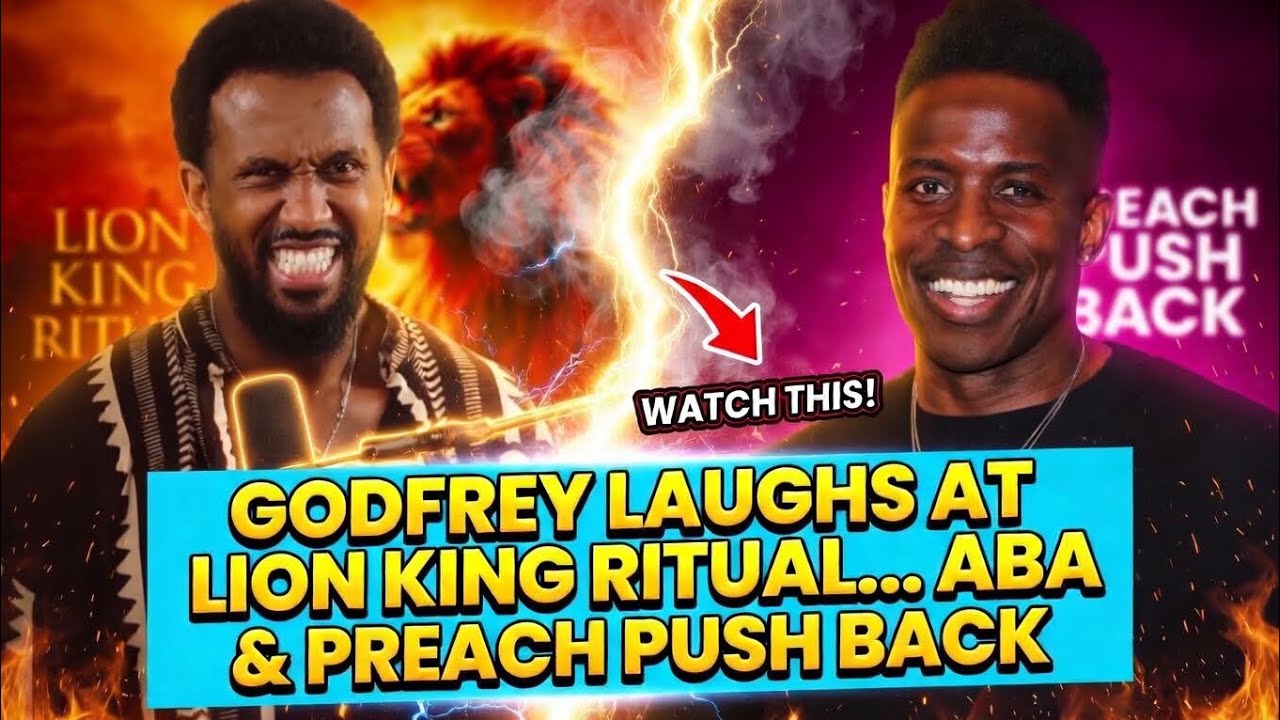 Aba & Preach CHECK Godfrey Over Lion King ‘Pride Rock’ Take 😳. PEOPLE are Mad