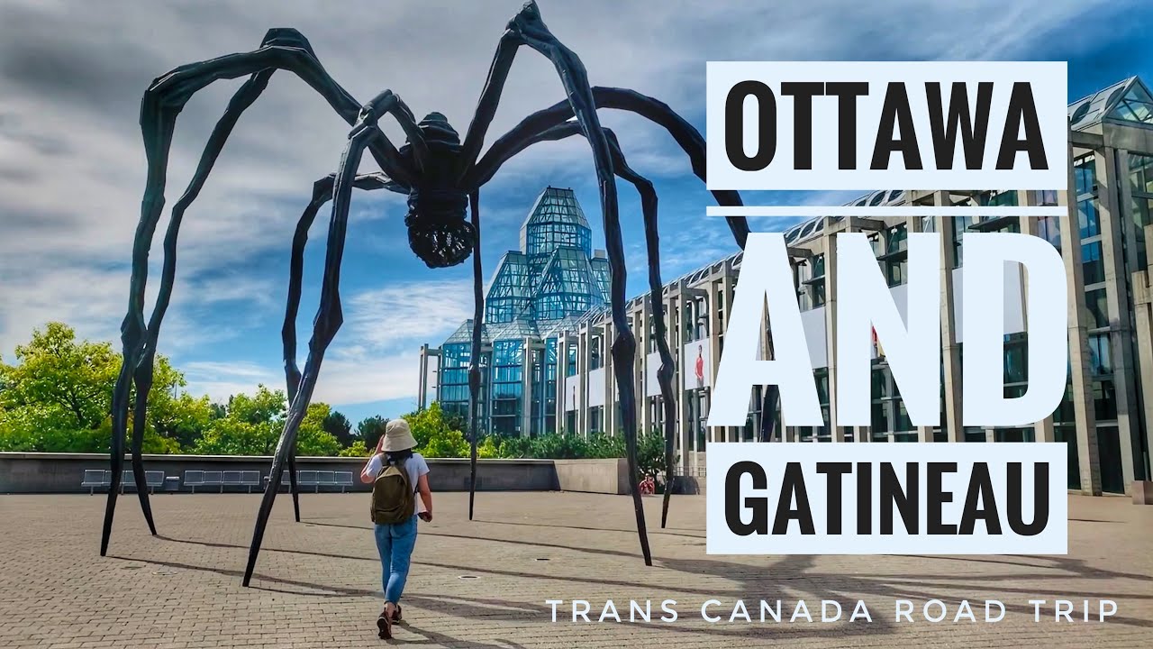 🍁Trans-Canada Road Trip🚗 Day 1 Toronto to Ottawa & Gatineau Hwy 7 National Gallery Trip to Quebec