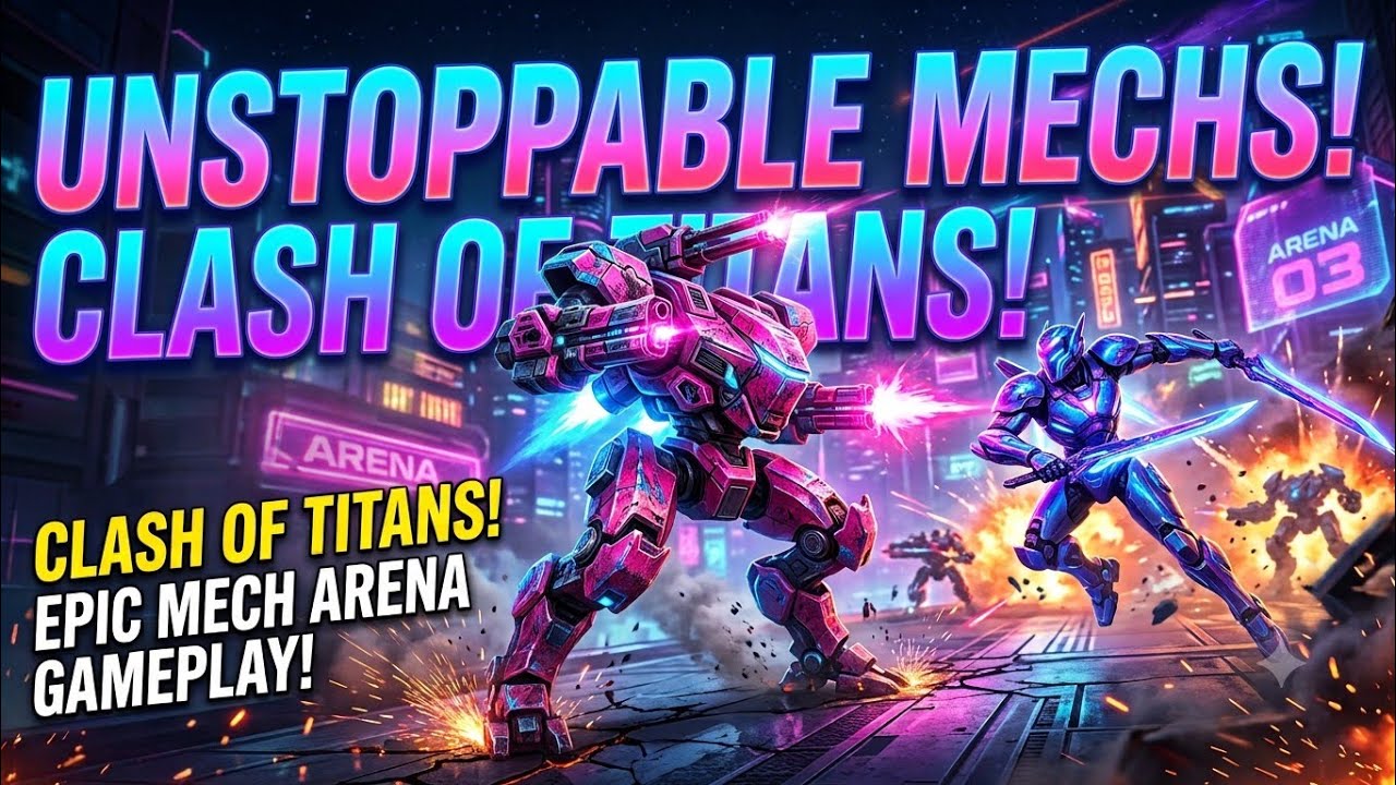 UNSTOPPABLE MECHS! CLASH OF TITANS! EPIC MECH ARENA GAMEPLAY!🔥🔥🏆