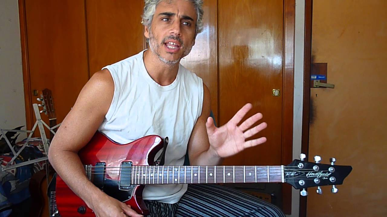 Como improvisar en Pentatónica Menor sobre una base de Blues. Video 1