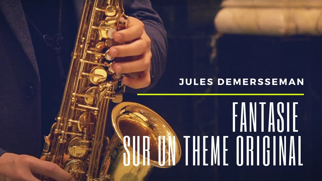 【Classical Saxophone Performance】Jules Demersseman Fantasie sur un thème original by Wonki Lee