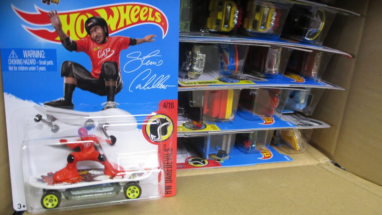 2017 L USA Hot Wheels Factory Sealed Case Unboxing Video by RaceGrooves