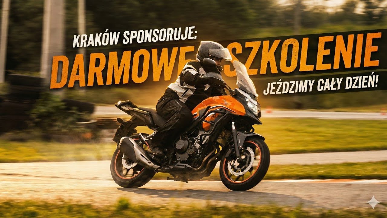 Darmowa Jazda Motocyklem Po Torze Krak&oacute;w. Bez limitu za darmo!