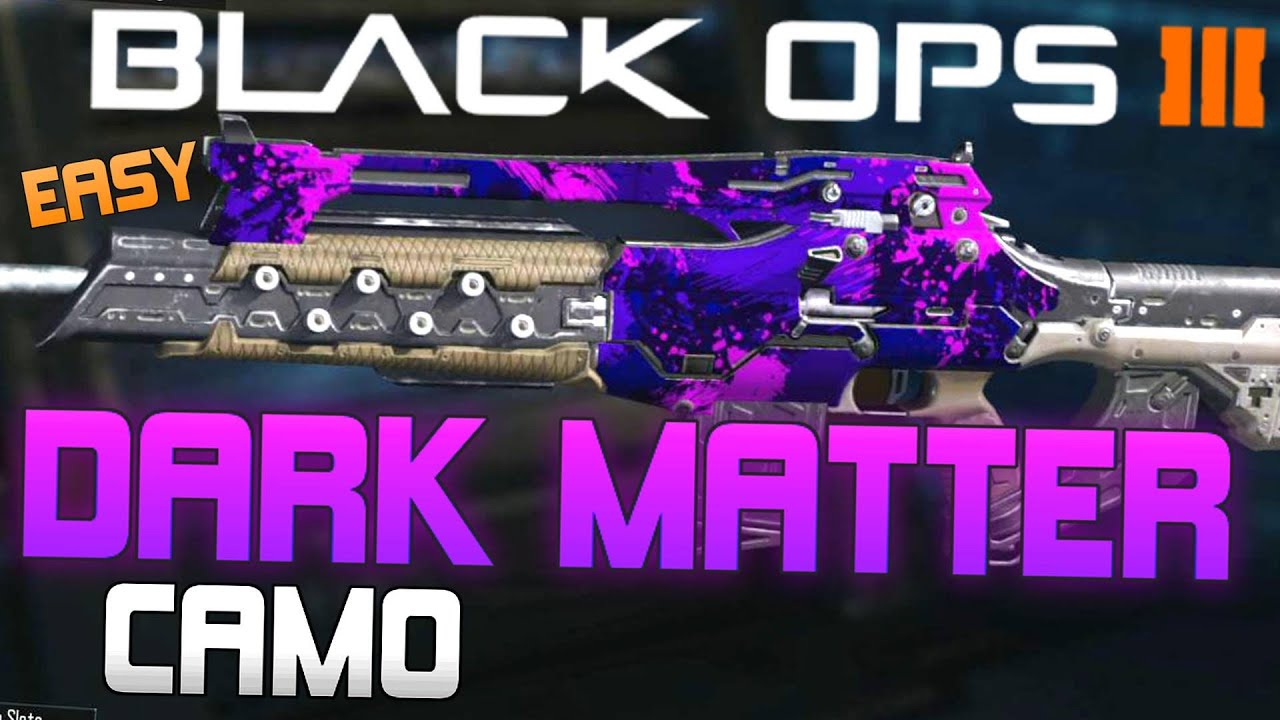 HOW TO MAKE DARK MATTER in BLACK OPS 3! How To Make Black Ops 3 Dark Matter (Camo Tutorial)