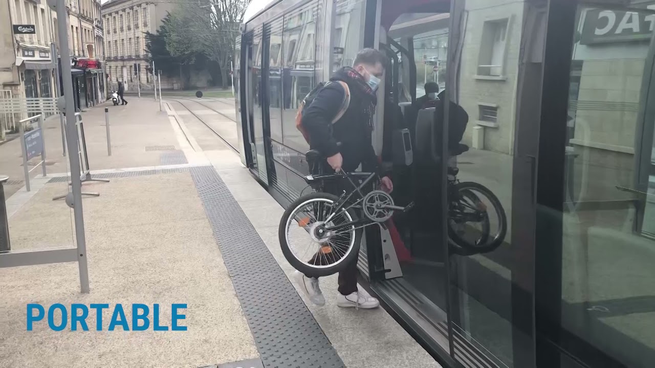 Pub V&eacute;lo Tilt 100 Btwin D&eacute;cathlon