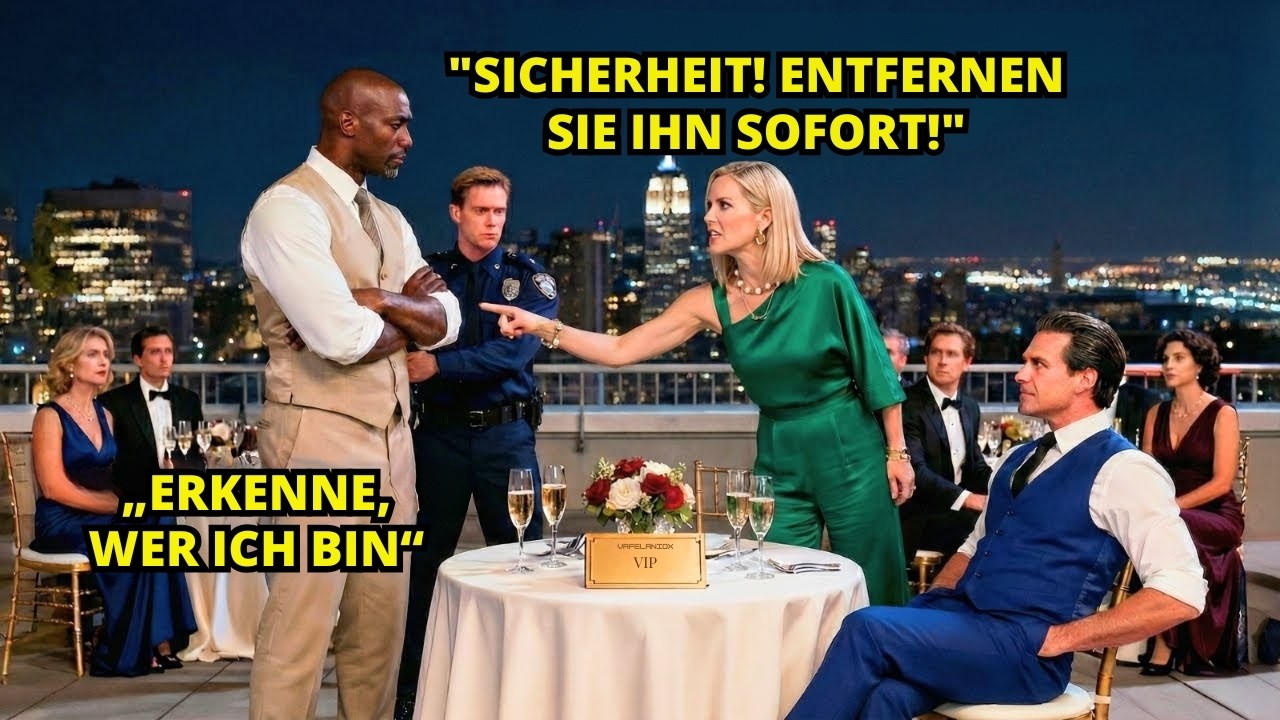Ein Paar stahl einem schwarzen Mann auf einer Party den Platz  dan erfuhren  das  ihr Investor war.