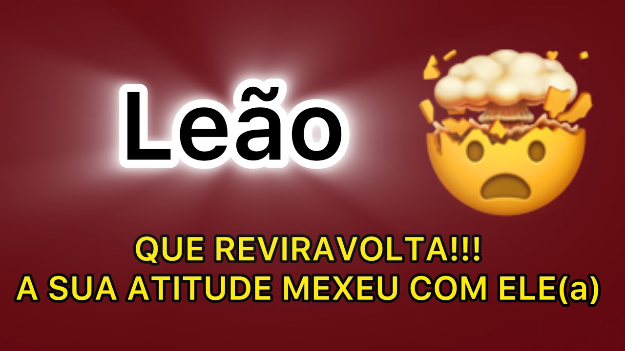 Leão ♌️ 🌸 SE PREPARA!!! ESSA SEXTA-FEIRA TUDO ENTRE VOCÊS VAI TER UMA ALTERAÇÃO NA ENERGIA