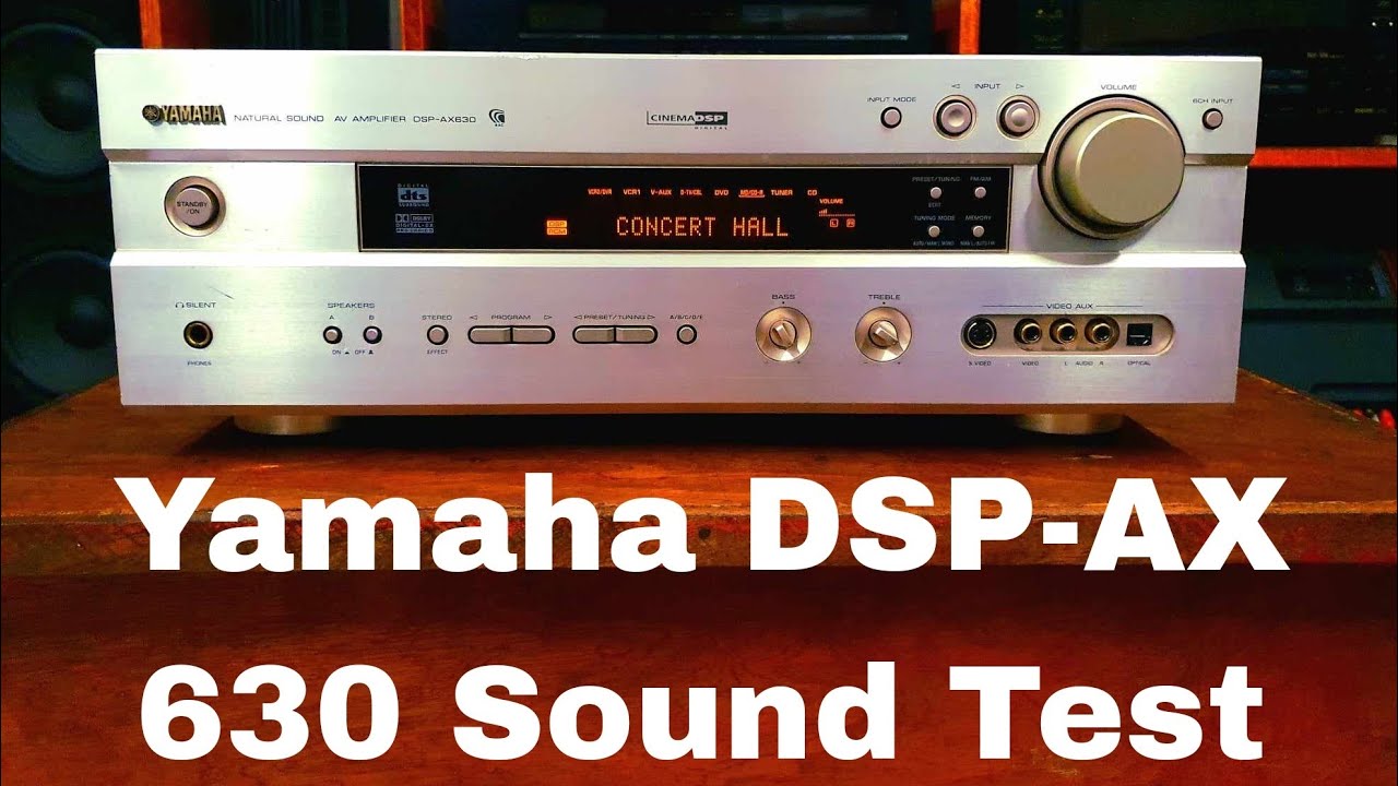 Yamaha   DSP - AX630  AV  Amplifier