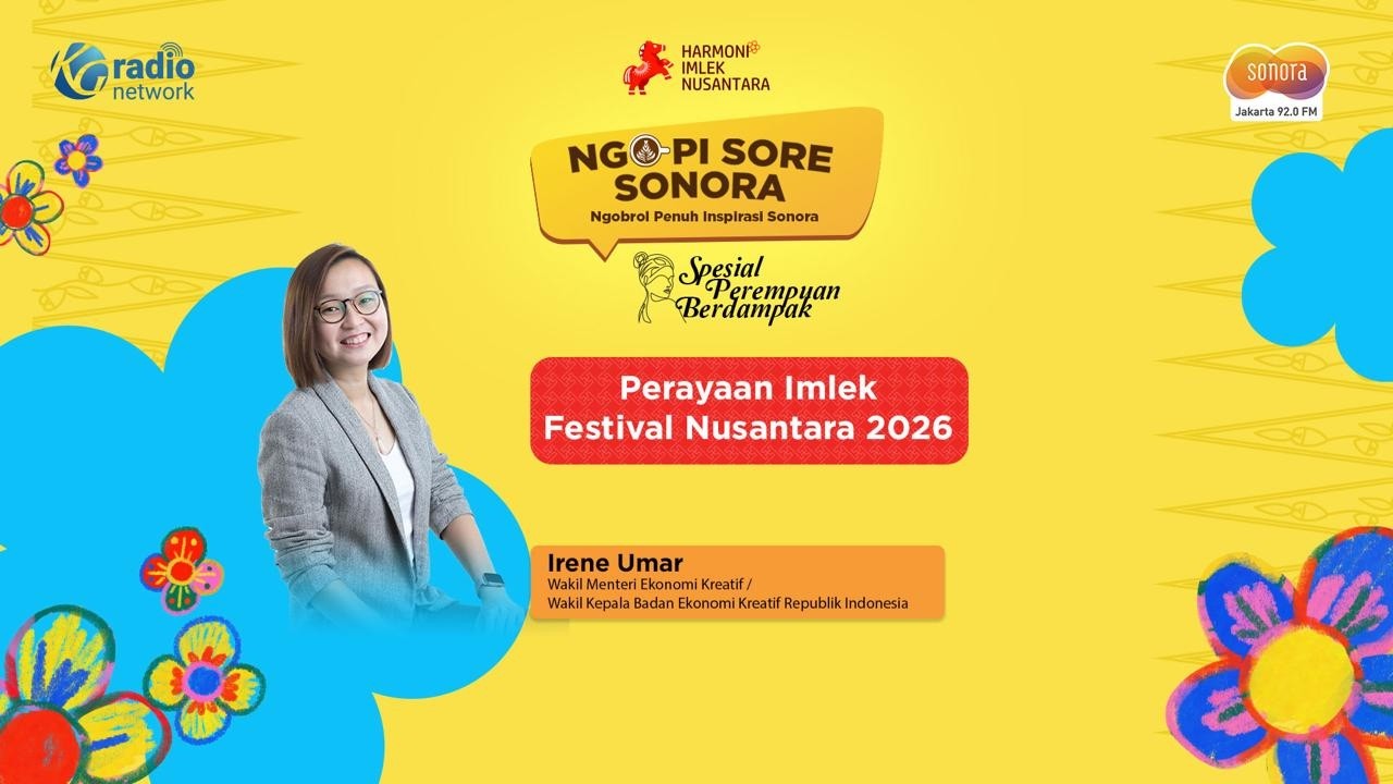 Perayaan Imlek Festival Nusantara 2026 || Ngopi Sore bersama Irene Umar