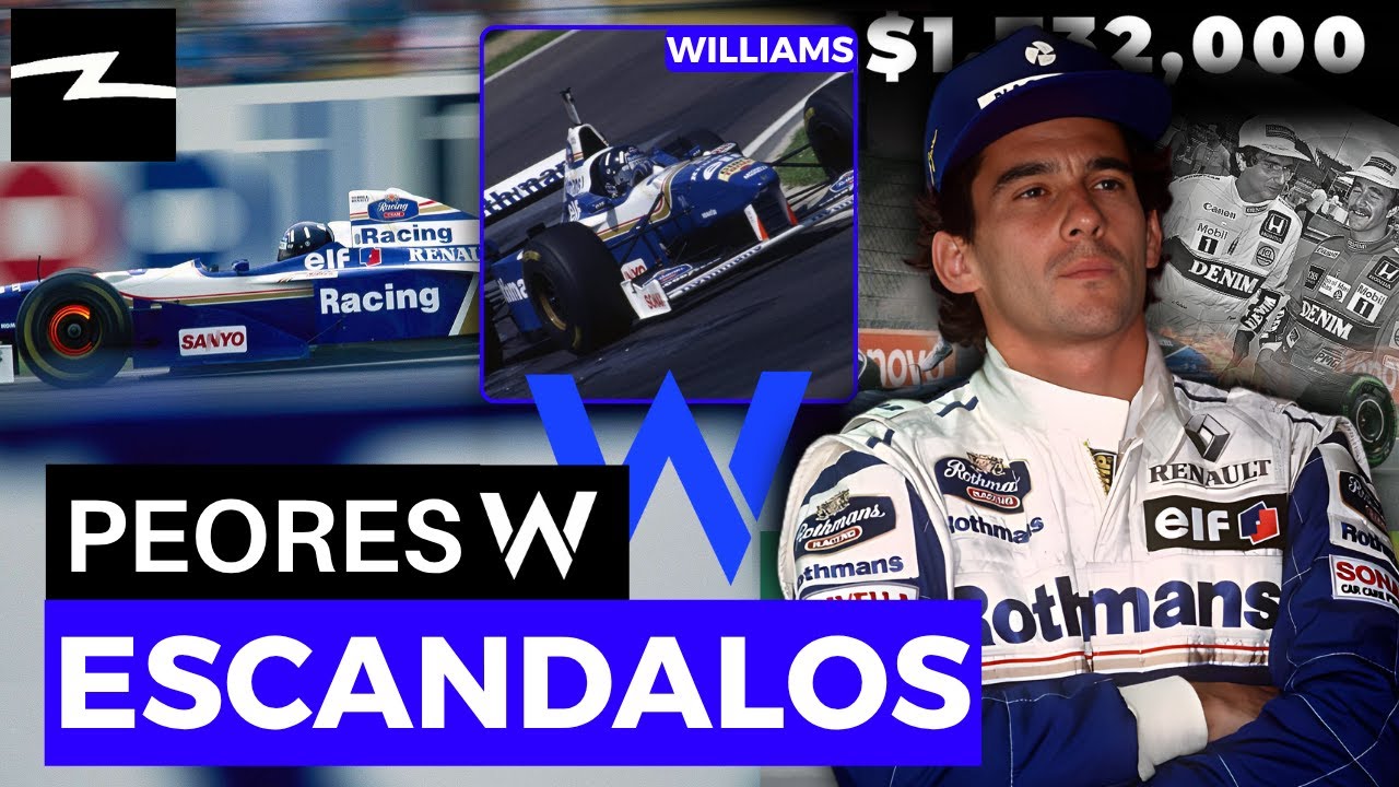 TOP 5 - ESCANDALOS DE WILLIAMS EN F1