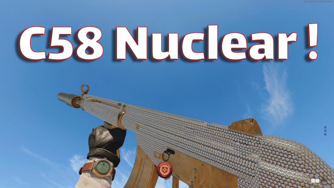 Black Ops Cold War: New C58 ☢️ Nuclear Streak! (+ Gold Nailgun Gameplay)