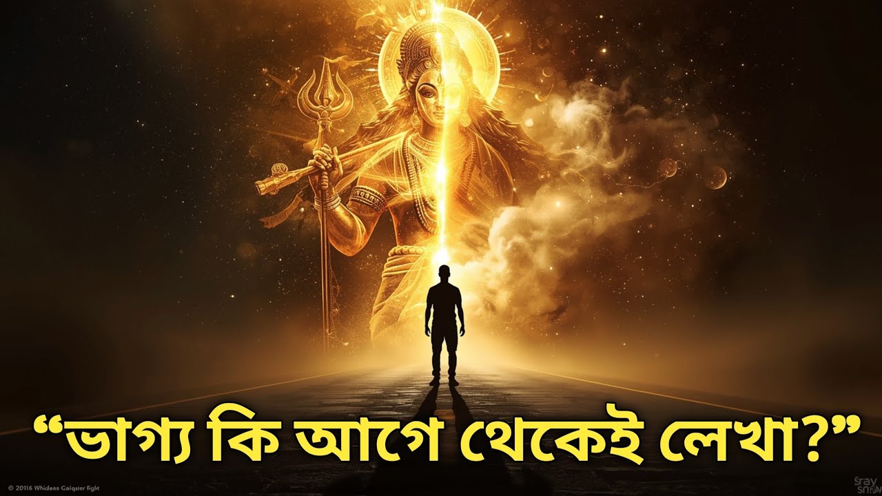 ভাগ্য নাকি কর্ম — কোনটি নির্ধারণ করে আমাদের জীবন? | শ্রীকৃষ্ণের উপদেশ