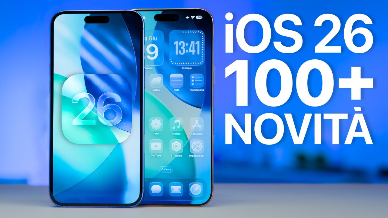 iOS 26 - 100+ Novità e Cambiamenti