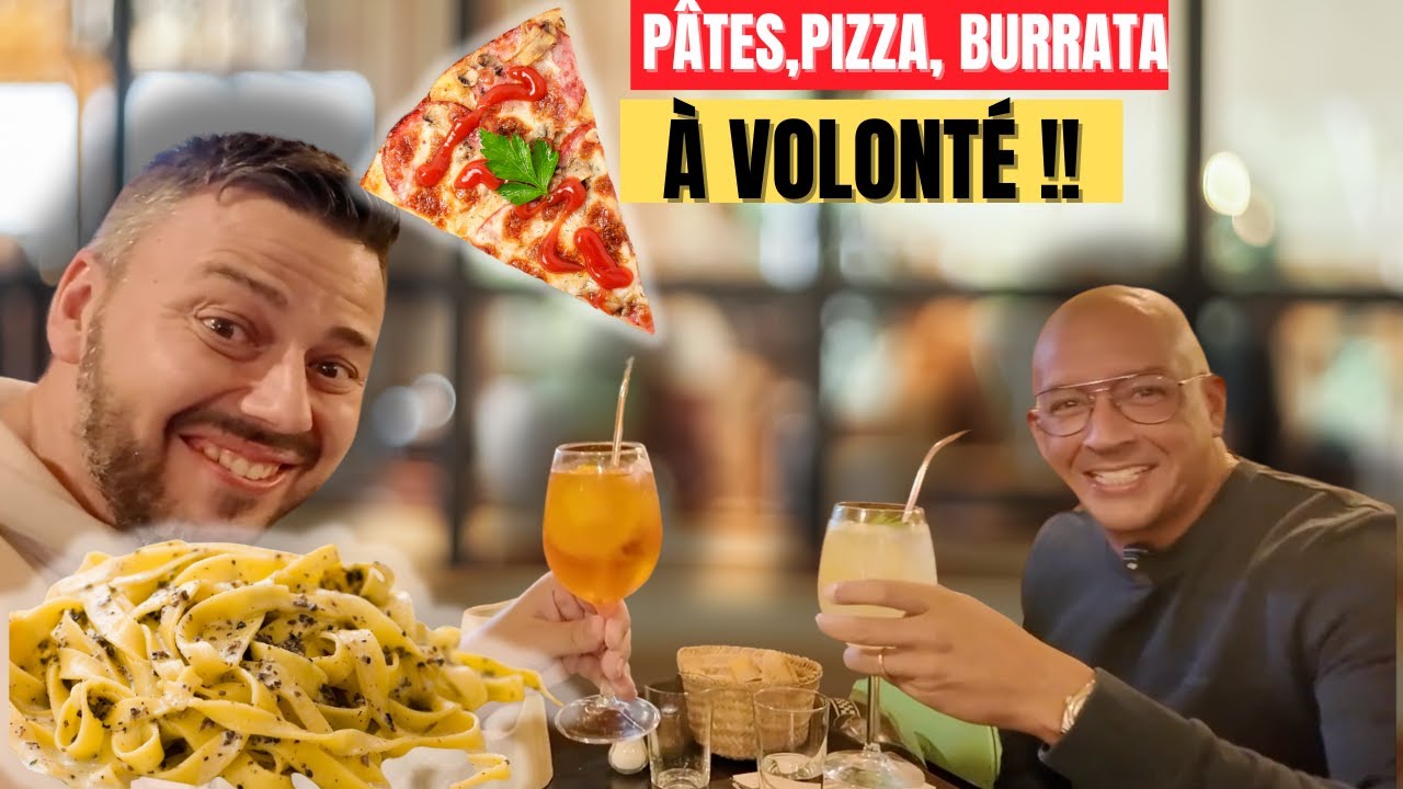 Un BUFFET ITALIEN MAISON à VOLONTÉ ! Vraiment ?? On teste ! VLOG 1623