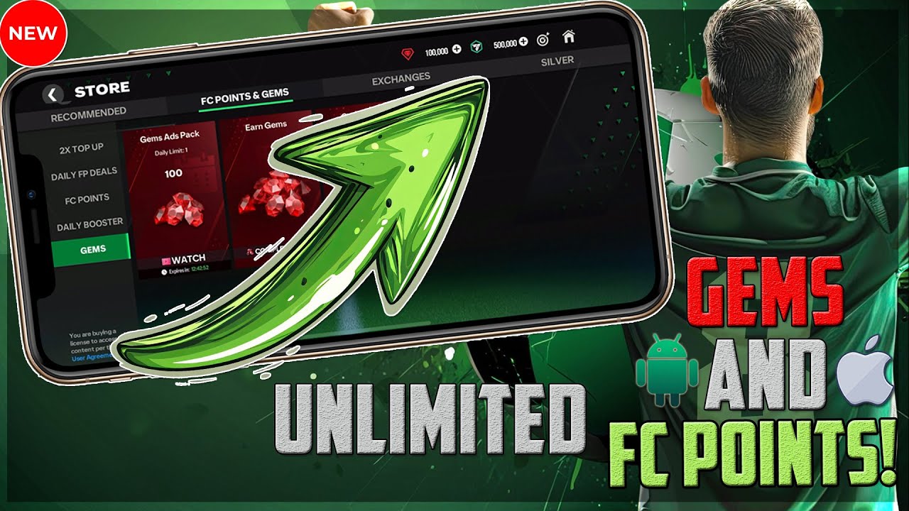 FC Mobile Hack/Mod Apk - How to Get Unlimited Points and Gems in FC Mobile 26 (iOS, Android)