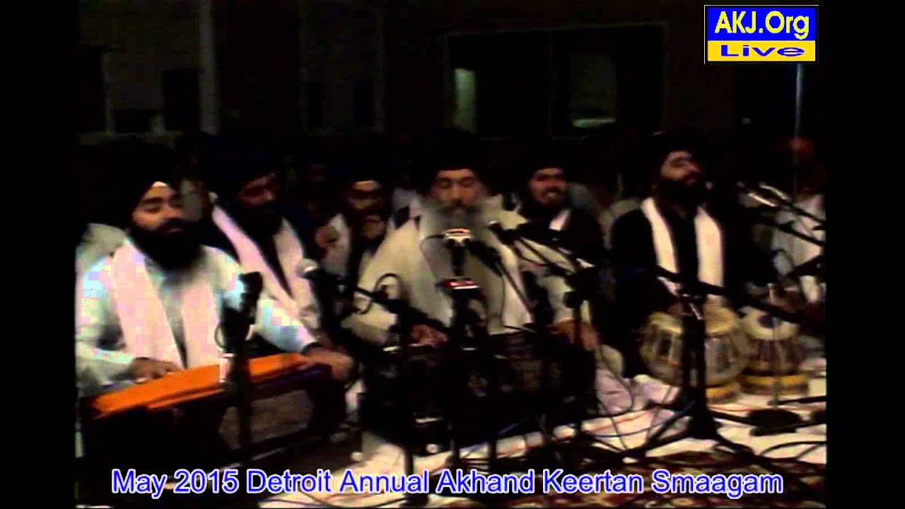 030 Detroit May 2015 Smaagam - Raensabaayee Keertan - Bh. Harpreet Singh Jee Toronto