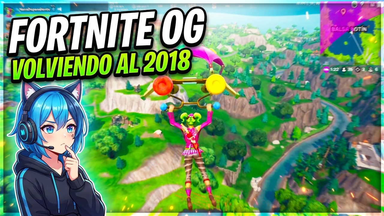 Así se siente Jugar el Fortnite de 2018 en 2023 ESTO ES FORTNITE OG!!