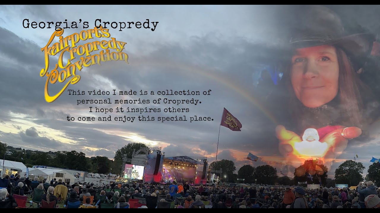 Georgia Lucas,  Sandy Denny's daughter presents CROPREDY FESTIVAL TRAILER