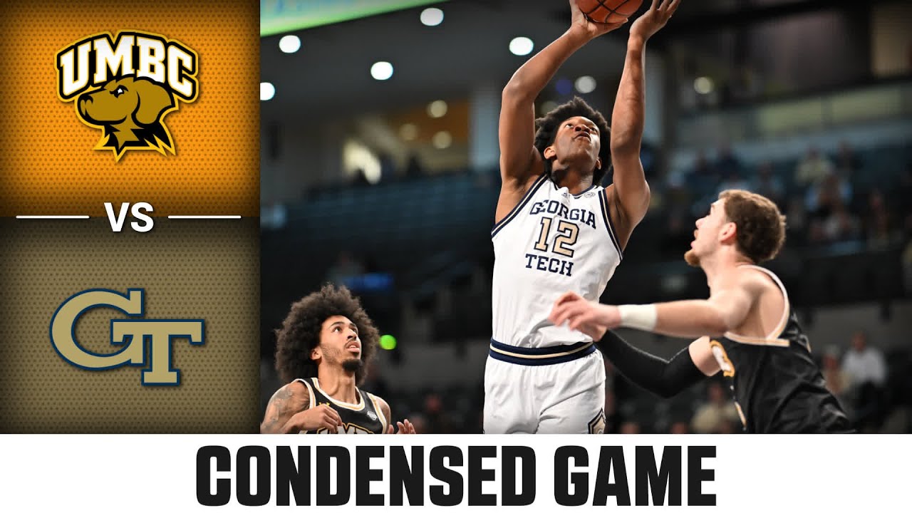 UMBC vs. Georgia Tech Condensed Game | 2024-25 ACC Men's Basketball