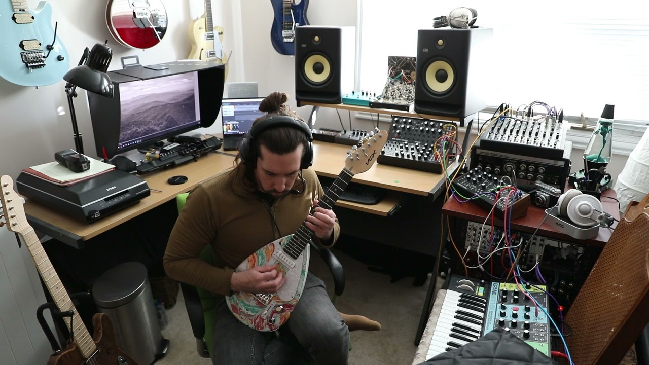 Raining Blood on the Vox Mark III Mini Kid's Guitar