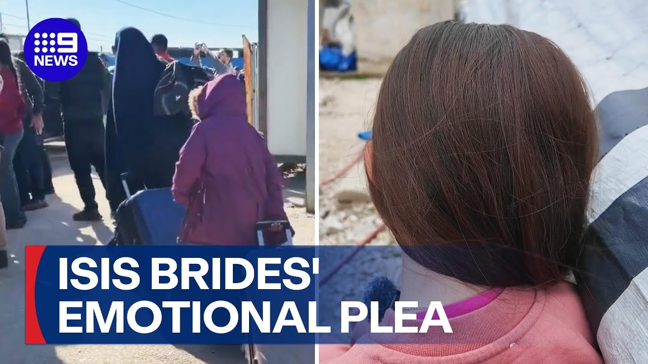 Australian ISIS brides willing to face prison if children can return home | 9 News Australia
