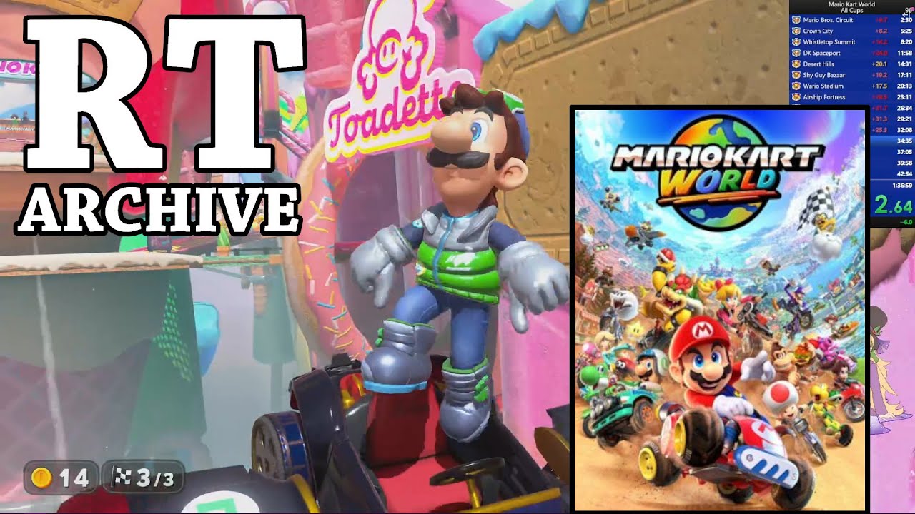 RTGame Streams: Mario Kart World Speedruns [12] ft. Shenpai