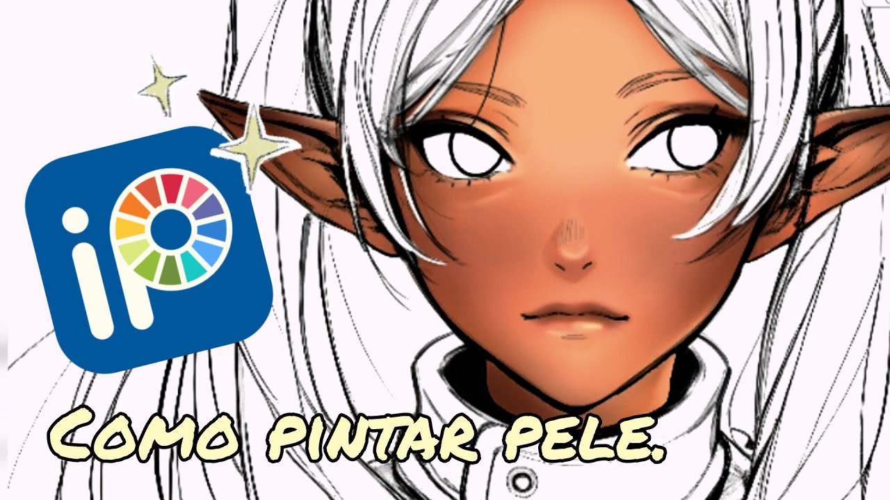 COMO PINTAR PELE NO DIGITAL | COMO EU DESENHO NO IBIS PAINT ✨
