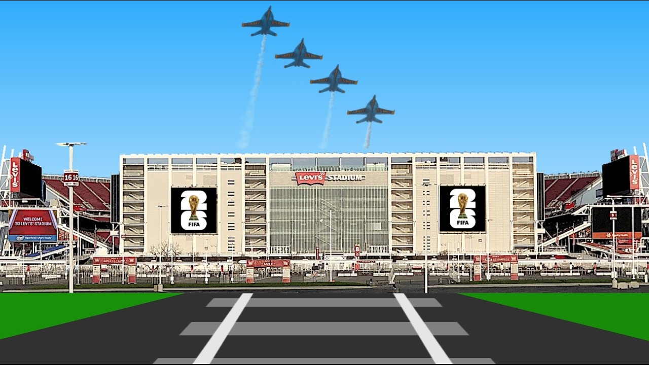 1264 Getting to the World Cup in Silicon Valley (Transit guide to Levi's Stadium at Santa Clara)