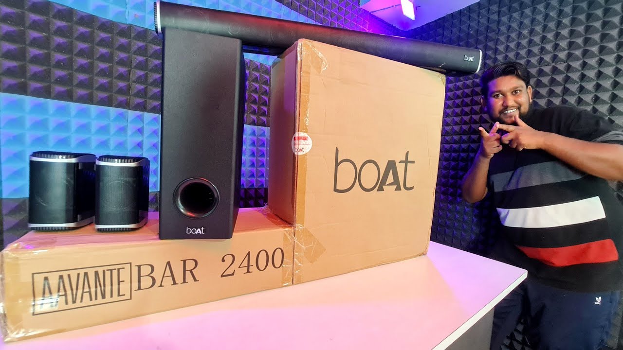 New Boat Aavante Bar 2400 5.1 Soundbar | UNBOXING REVIEW | 180w | क्या यह मॉडल लेना सही है?