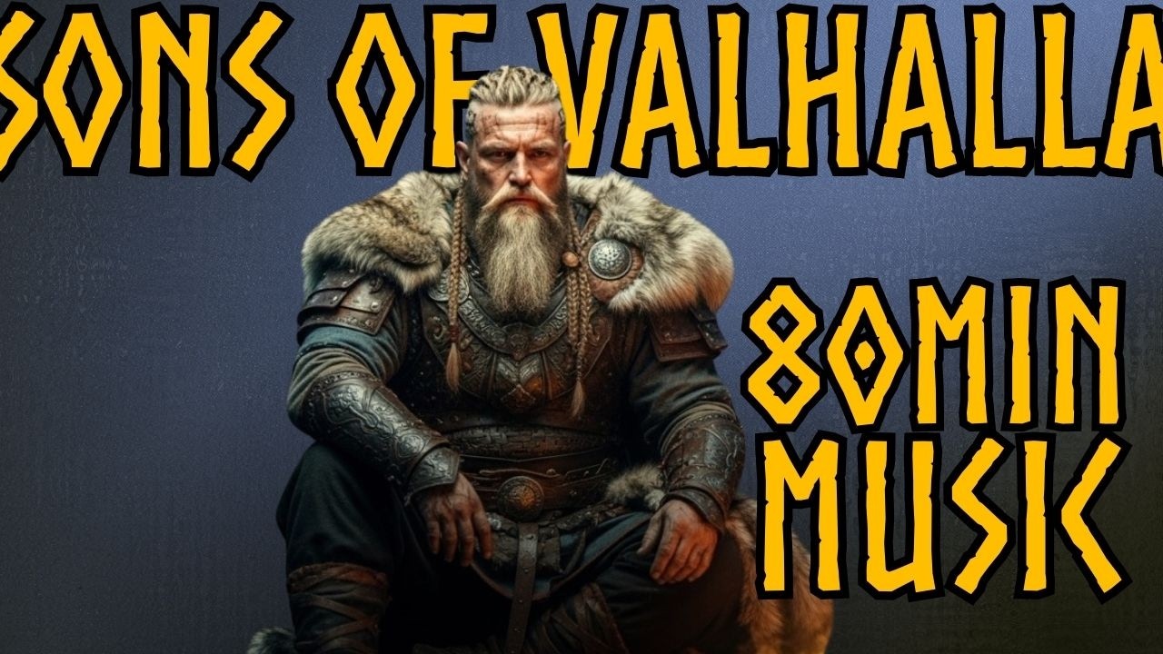 80 Min ❄️ Dark Nordic Folk Music for Gym, Study & Deep Focus | Iron North Studio