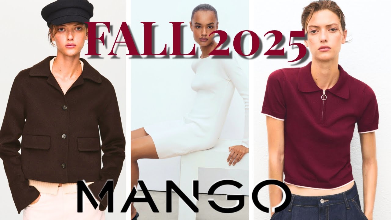 НОВАЯ ЖЕНСКАЯ КОЛЛЕКЦИЯ MANGO ОСЕНЬ 2025 СКАНИРУЙТЕ И ПОКУПАЙТЕ В ЭТОМ ОКТЯБРЕ