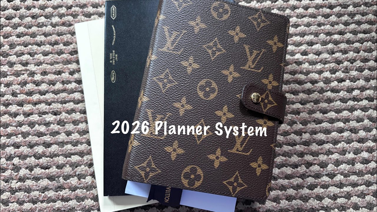 Система планирования на 2026 год / Персональные кольца, Stalogy, Hobonichi Cousin // Девушка с ро...