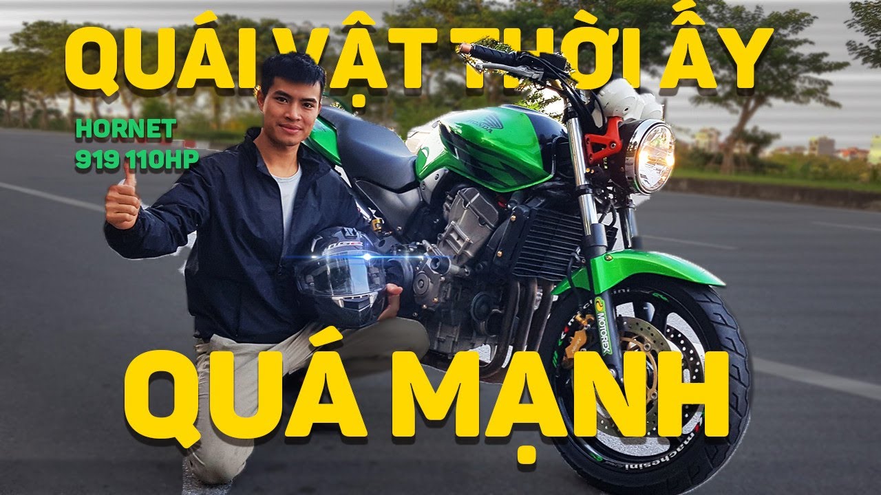 HONDA HORNET 919 thực sự quá mạnh 110 HP / 9000RPM | test bao phê