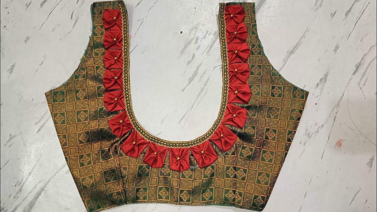 Latest Neck Design For Blouse #viral #explore #trending #foryou #foeyoupage #youtuber #blouse #yt 