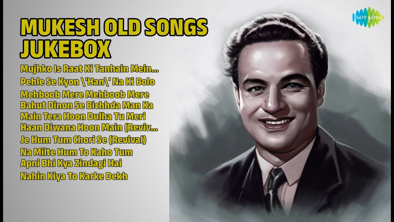मुकेश के सदाबहार नगमें | Mukesh Songs | Mujhko Is Raat Ki Tanhain Mein Revival