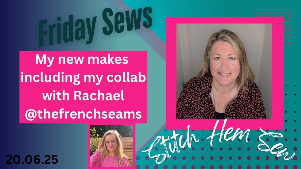 My new makes, including my collab with Rachael @The French Seams  #fridaysews