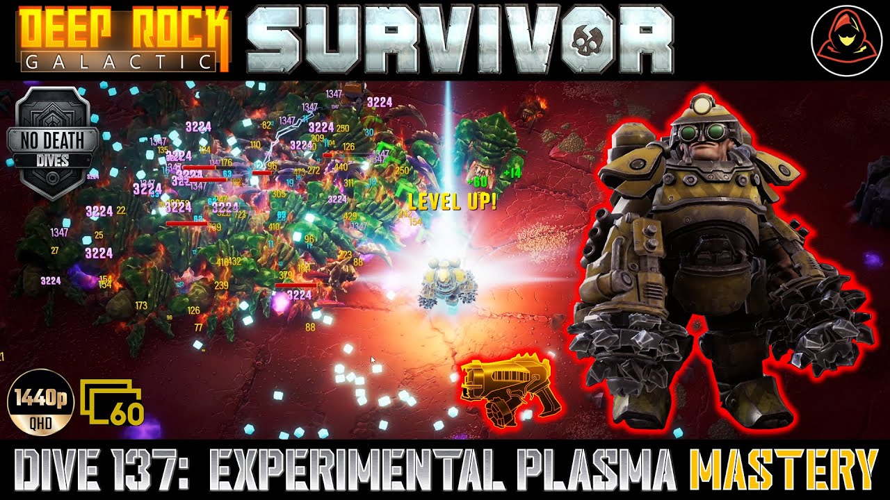 Deep Rock Galactic: Survivor | Dive 137: Weapon Mastery - Experimental Plasma Charger (Haz 5)