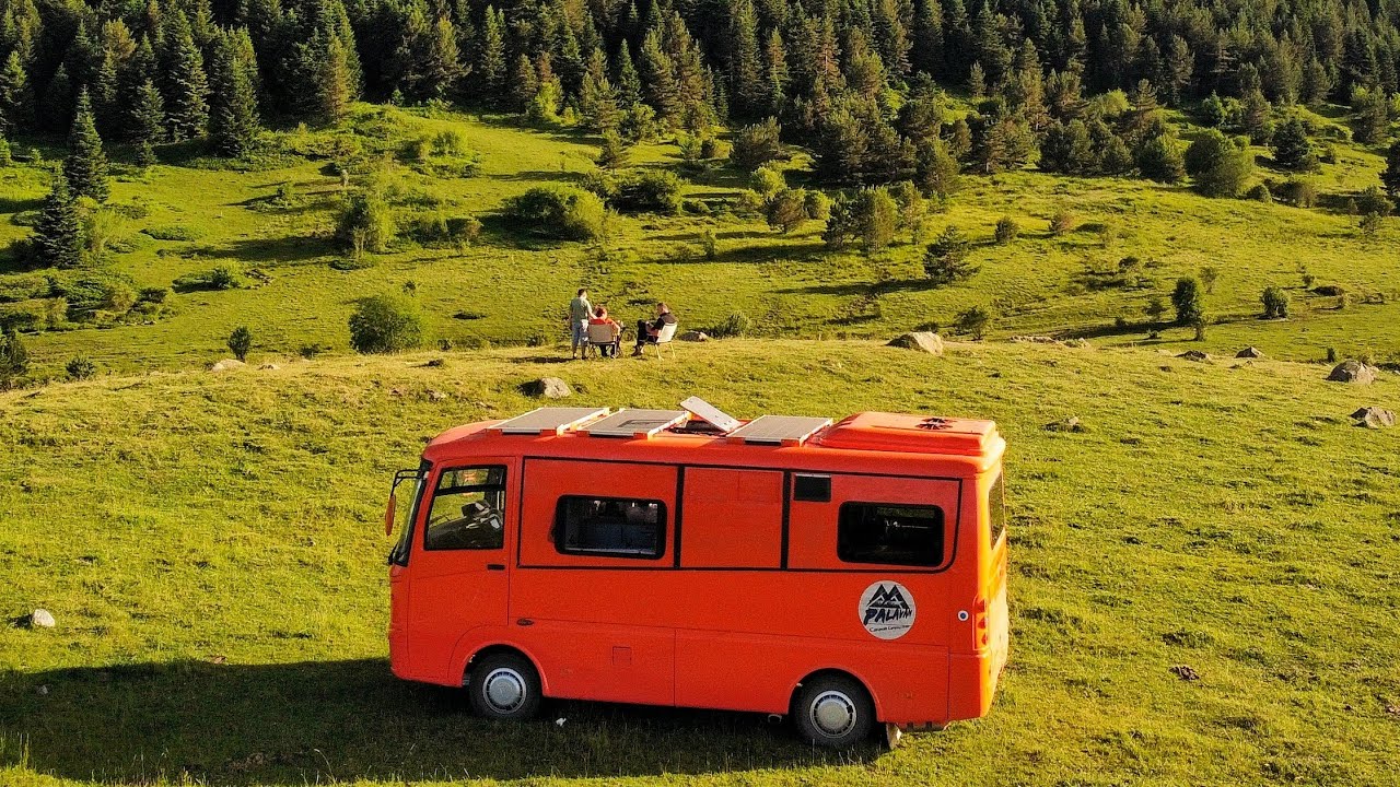 YAYLADA KARAVAN KAMPI. BMC LEVEND XL CAMPİNGFAMİLY