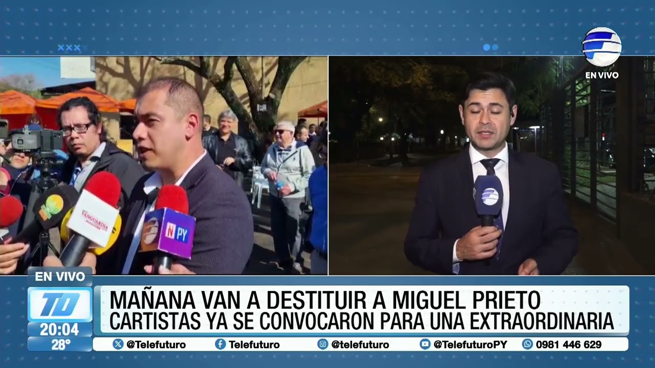 Mañana destituirán a Miguel Prieto