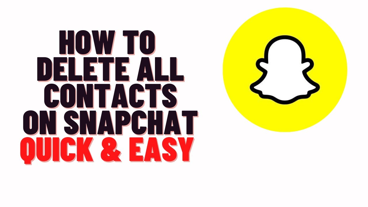 how to delete all contacts on snapchat,how to turn off sync contacts on snapchat