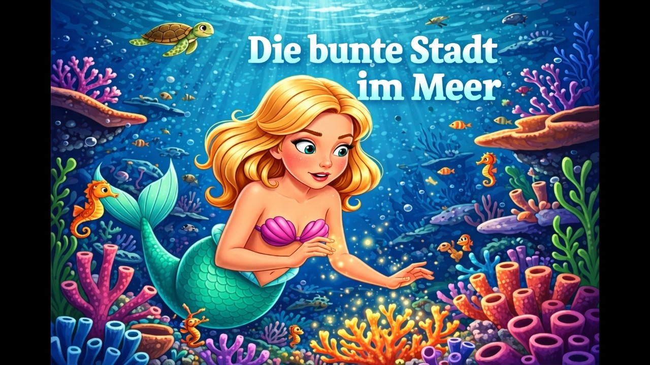 🧜&zwj;♀️ Serinas Meereswissen #1 &ndash; Die bunte Stadt im Meer 🌊  Warum Korallen so wichtig sind