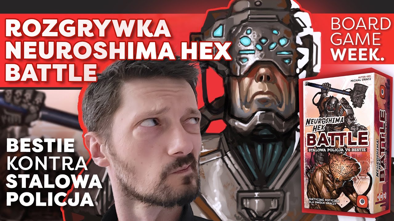 Rozgrywka Neuroshima HEX Battle | Konwent gier planszowych Board Game Week