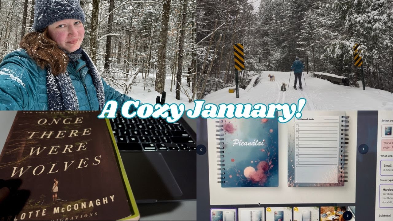 A Cozy January Reading Vlog ❄️ #books #winter