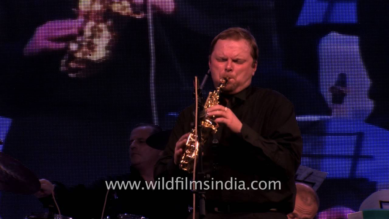 Jazz music by Oleg Lundstrem Russian Jazz Orchestra