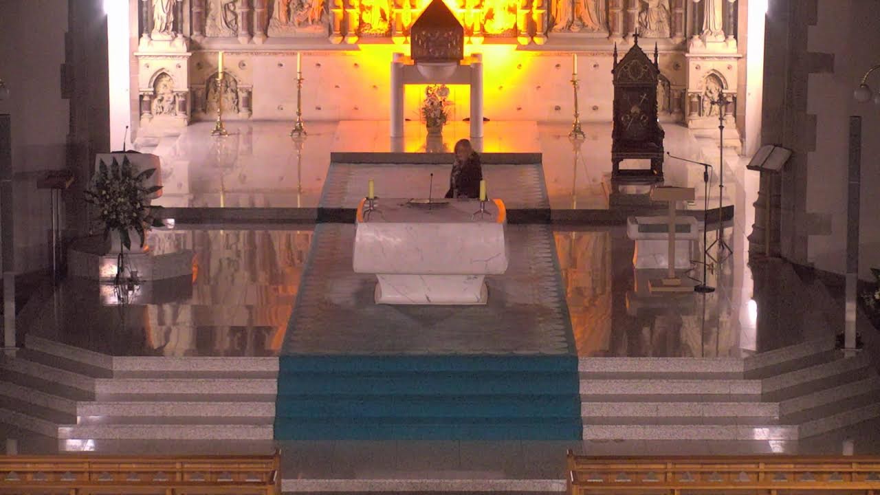19:30pm - Mass followed by Rosary & Night Prayer from St. Eugene's Cathedral, Derry
