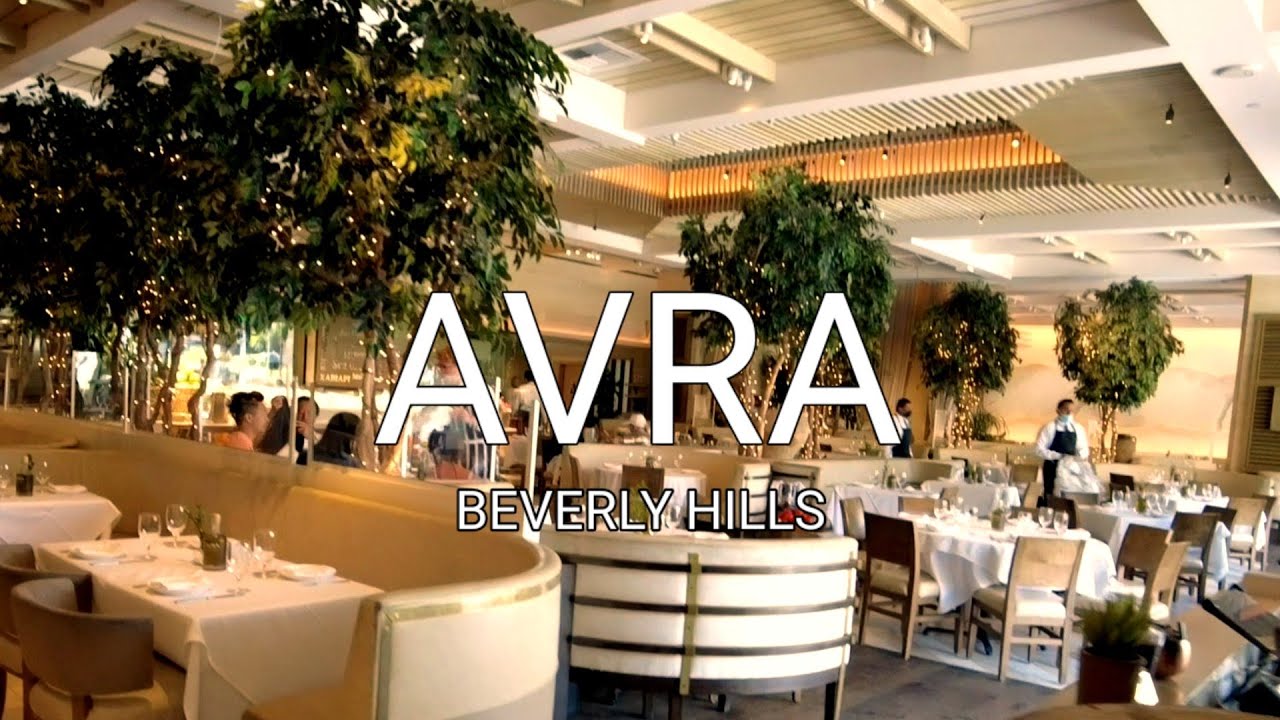 V25 🇺🇲AVRA Estiatorio | Beverly Hills