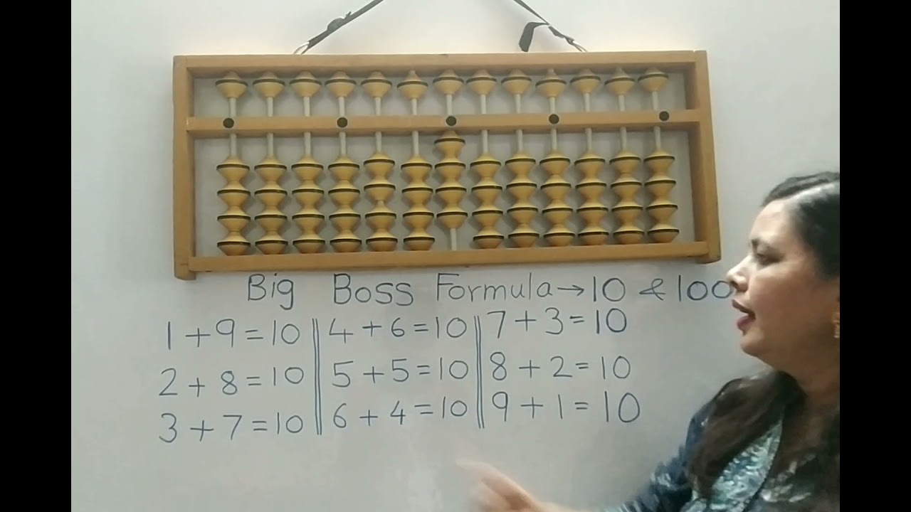 Abacus Level -1(Big Boss Formula) Part - 1