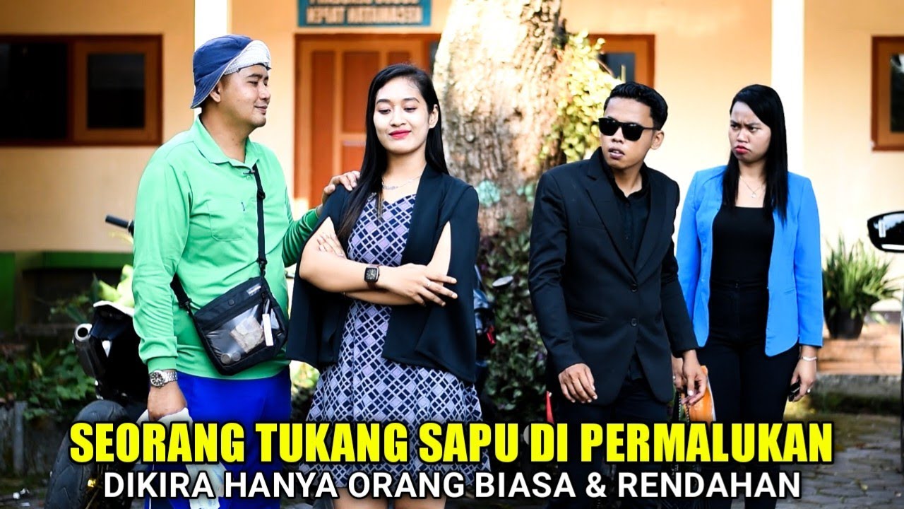 DIREKTUR CANTIK YANG CERDAS MEMPERMALUKAN PASANGAN SOMBONG SAAT MENGHINA SUAMINYA TUKANG SAPU