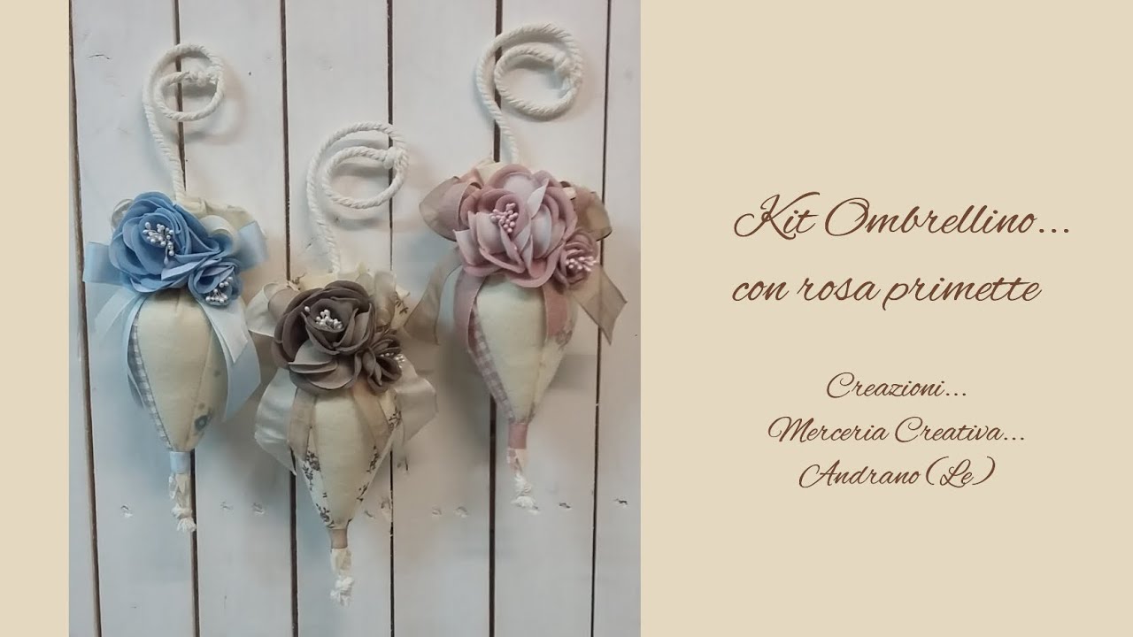 Kit OMBRELLINO... con rose primette